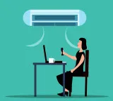 Air conditioner usage and its effects on hair health