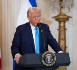 Donald Trump predicts significant drop in global oil prices as Gulf tensions ease