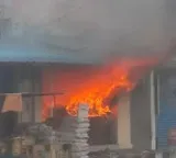 Shiva Fireworks fire accident in Gajuwaka Visakhapatnam despite no police permission