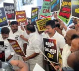 DMK protests at first Assembly session under TVK govt