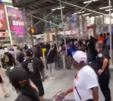 One injured in Times Square shooting in New York City