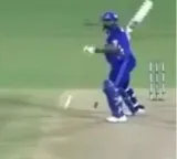 Kieron Pollard almost hits Pakistan bowler with bat during MLC match