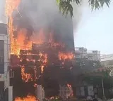 Lucknow Fire Accident Students Jump From Building To Save Lives
