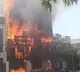 Lucknow Fire Accident Students Jump From Building To Save Lives