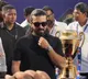 Ram Charan unveils APL trophy in Mangalagiri