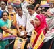 OPS for 11000 people in AP Milk abhishekam to CM portrait