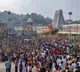 Sannidhi Golla gets the first darshan of Srivaru after Tirumala temple doors open