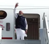 PM Modi emplanes for New Delhi after concluding State visit to Seychelles