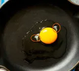 Egg freshness sign is that white string and is it safe to eat