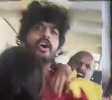 Raju Weds Rambai hero Akhil Raj attempts attack on delivery boy video viral