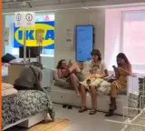 Strange sight in Paris IKEA video goes viral