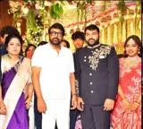 Meher Ramesh daughter wedding celebrations Mega brothers attend as special guests
