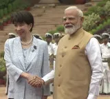 Japanese PM Takaichi accorded ceremonial welcome at Rashtrapati Bhavan