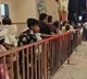 Huge queue for free food viral social media post calls it mental poverty