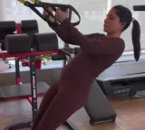 Samantha gym workout with baby bump shares June month memories