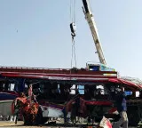 Pakistan: 40 dead, eight injured as bus plunges into ravine near Balochistan-KP border