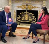 You are very popular Trump praises Usha Vance