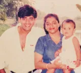 Ravi Kishan shares rare throwback pic from his younger days as a father with little Rivva