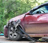 Terrible road accident in Nandyal district ASI Suresh Reddy dies