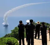 North Korea nuclear roar 5000 ton massive warship deployed Kim Jong Un sensational orders