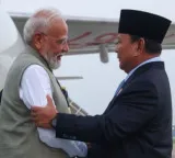 Narendra Modi receives grand welcome in Jakarta as Indonesian President arrives at airport