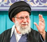 Ali Khamenei funeral mourning Iranian woman from London lashes out at Trump