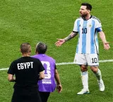 FIFA World Cup storm Egypt coach makes racial gesture at Messi as video goes viral