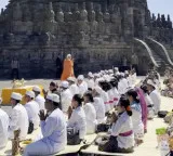 As PM Modi offers prayers, 'Om Namah Shivay' chants resonate through Prambanan Temple in Indonesia