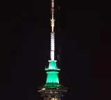 Auckland's Sky Tower illuminates in Indian tricolour to mark PM Modi's historic NZ visit