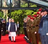 PM Modi receives ceremonial welcome with traditional Maori powhiri at Government House in Auckland