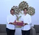 Bandla Ganesh invites Nara Lokesh for daughter Janani marriage ceremony