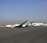 Houthi TV reports Saudi airstrikes on Sanaa airport