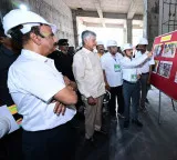 Chandrababu Naidu reviews progress of Polavaram Project