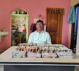Corruption whale in ACB net bundles of cash in Peddapalli Municipal AE house