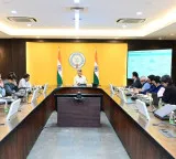 Amaravati 20 Master Plan CM Chandrababu Naidu reviews with Singapore representatives