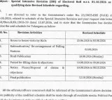 Telangana SSR deadline extended for voter list revision