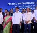 Minister Nara Lokesh lays foundation stone for Dalmia Cement expansion in Kadapa district