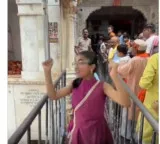Girl dancing in temple stopped by police viral video