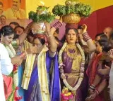 Golconda Ashada Bonalu celebrations begin as Telangana government offers silk clothes