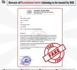 Fake RBI letter scam promising one lakh rupees for paying 7500 tax