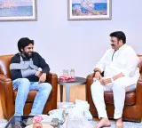 AP Assembly Deputy Speaker Raghu Rama visited Pawan Kalyan