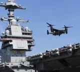 Strait of Hormuz on fire US missile attacks on Iranian bridges