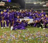 Major League Cricket winners LA Knight Riders Shah Rukh Khan celebrations