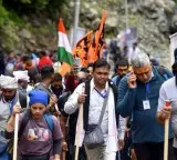 Amarnath Yatra temporarily suspended due to heavy rain warning
