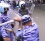 Cockroach Janata Party Chalo Parliament protest leads to lathi charge in Delhi