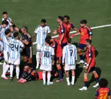 Ugly scenes at FIFA WC final: Punches thrown, Paredes grabs  Garcia by throat after final whistle