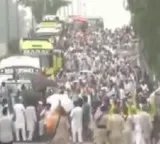 Farmers protest against India US trade deal at Shambhu border
