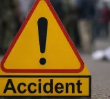 Severe road accident in USA Three members of Hyderabad family killed
