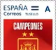 Spain's postal service honours world champions with special commemorative stamp