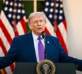 Trump renews anti-communism pledge
